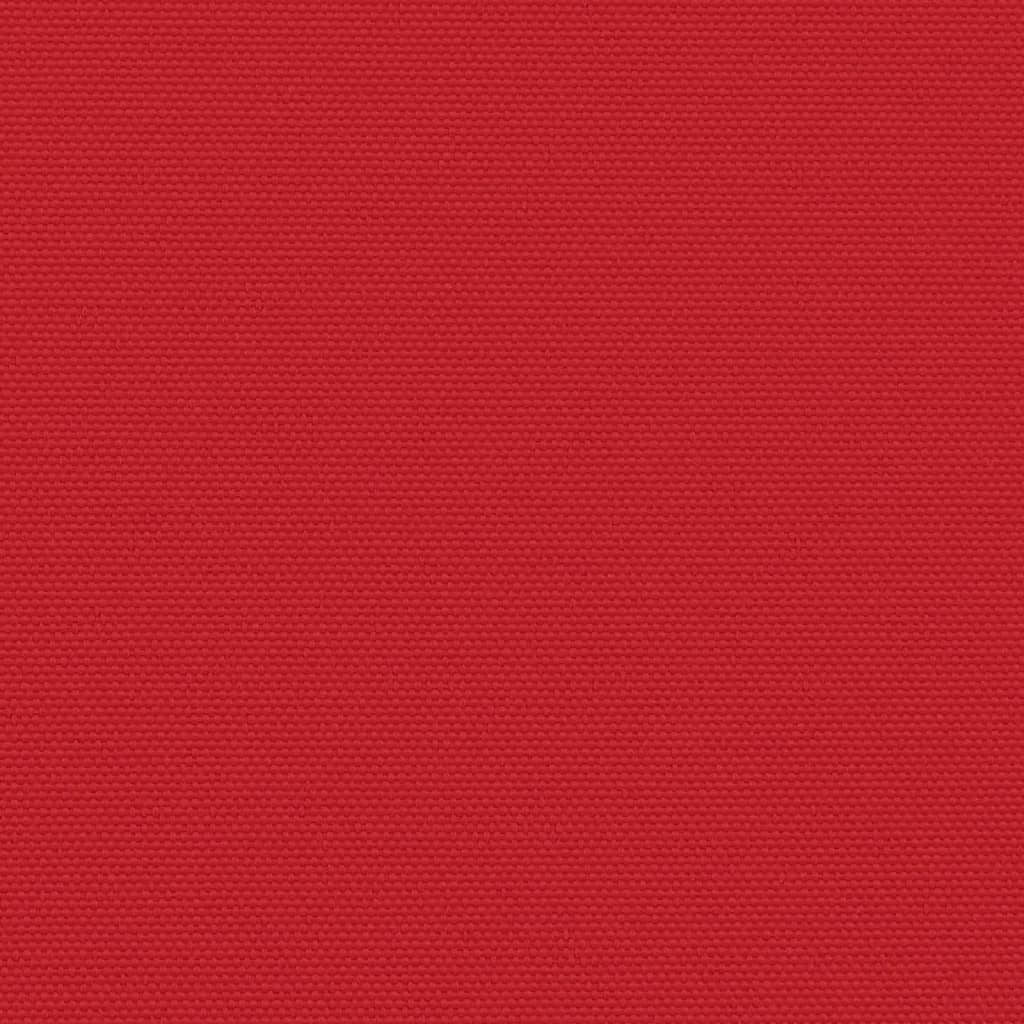 Windscherm uittrekbaar 200x1000 cm rood