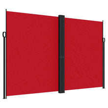 Windscherm uittrekbaar 220x1000 cm rood