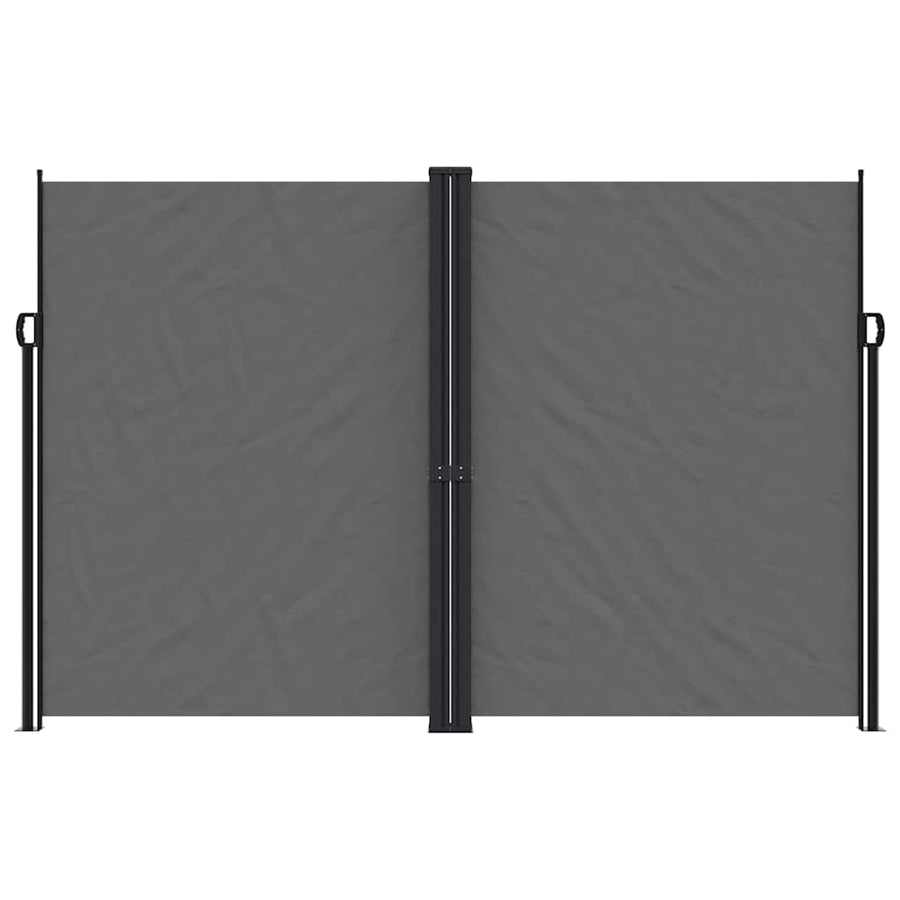Windscherm Uittrekbaar Kleurig Antraciet 220 x 1000 cm