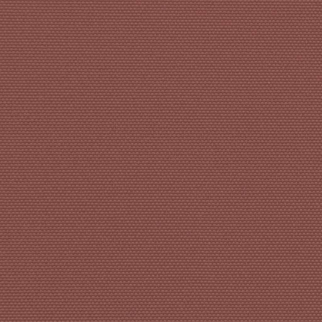 Windscherm uittrekbaar 120x1200 cm bruin