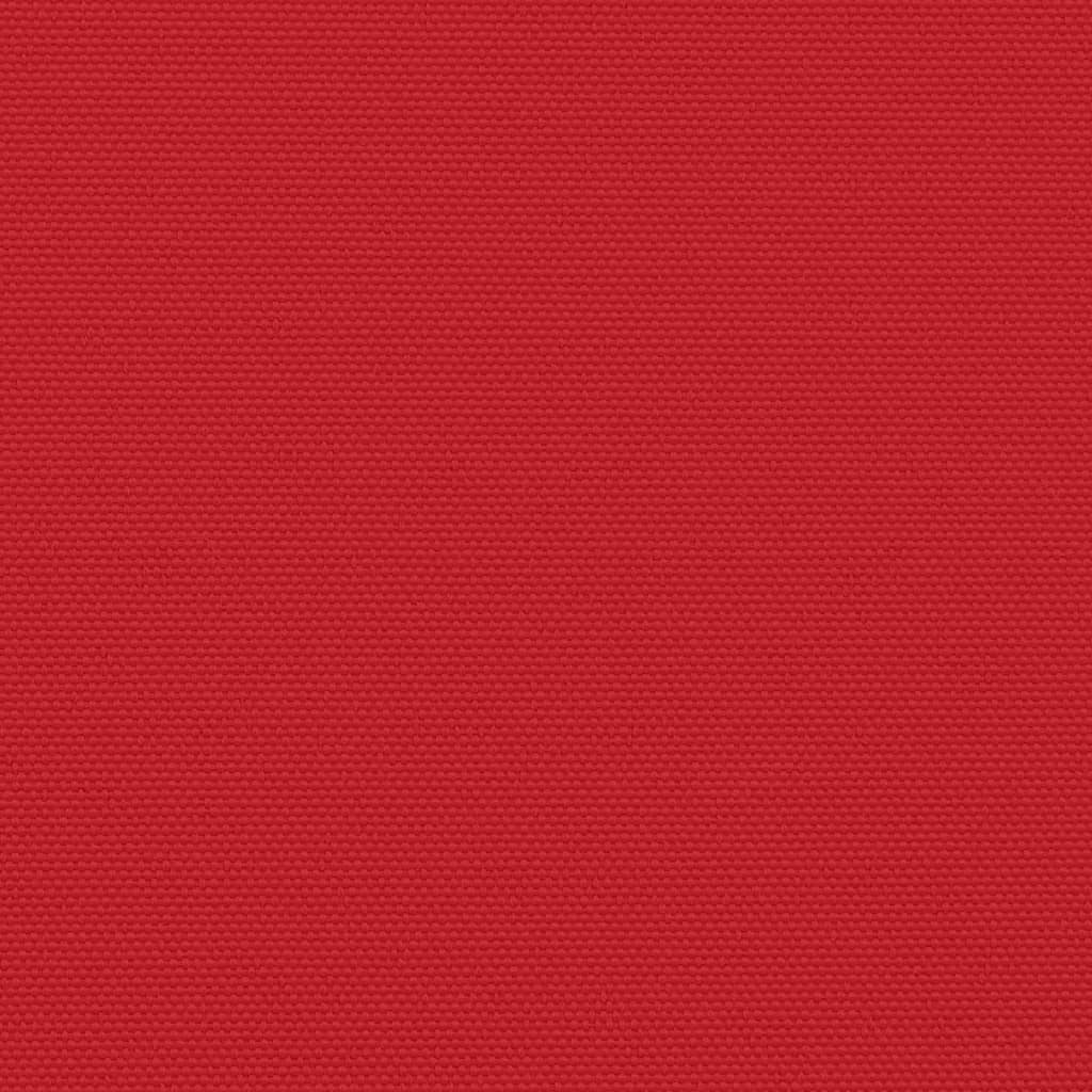 Windscherm uittrekbaar 160x1200 cm rood