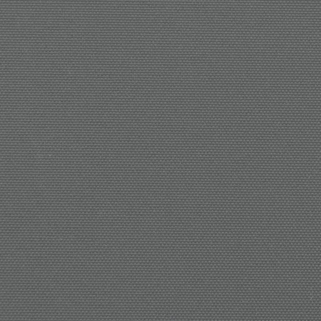 Windscherm uittrekbaar 160x1200 cm antracietkleurig