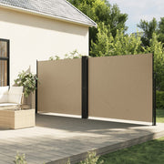 Retractable side awning 160x1200 cm beige