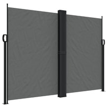 Windscherm Uittrekbaar 180X600 Cm Antracietkleurig