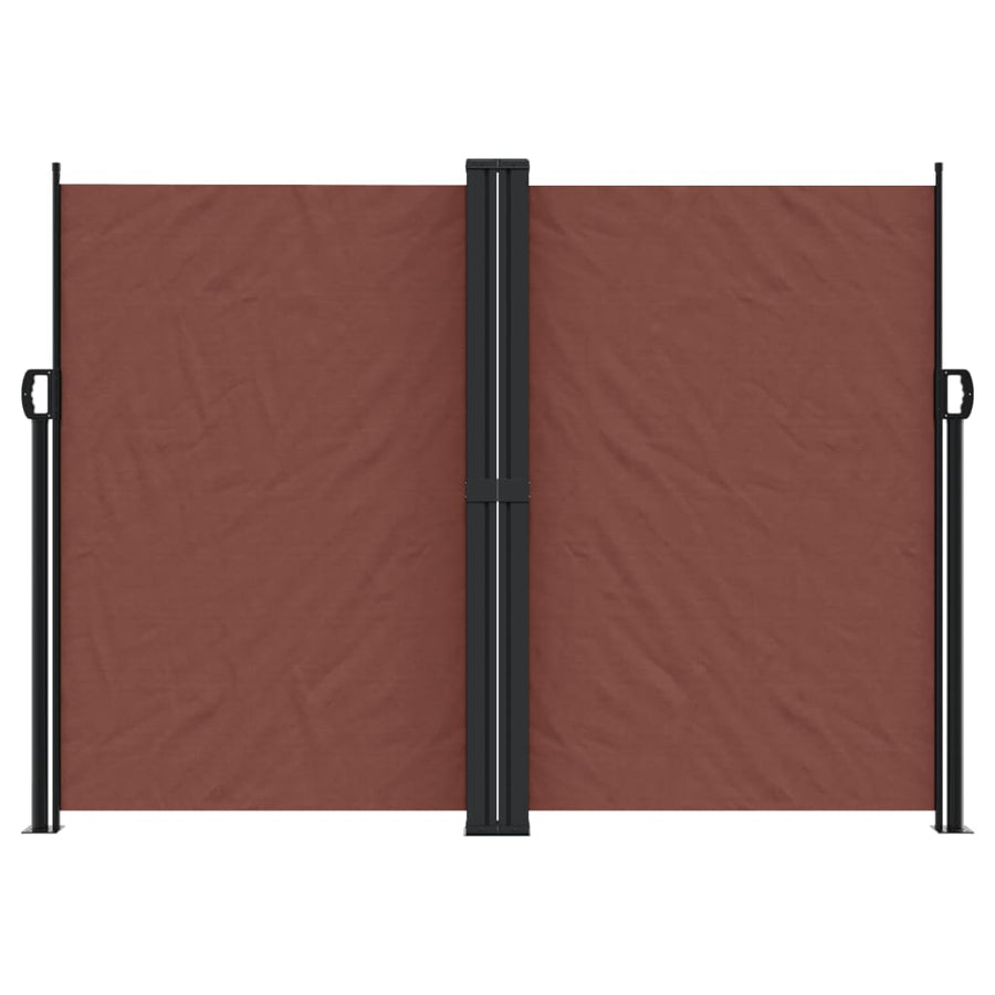 Windscherm Uittrekbaar 180X600 Cm Bruin