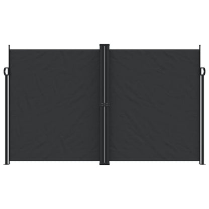 Windscherm Uittrekbaar 200X600 Cm Zwart