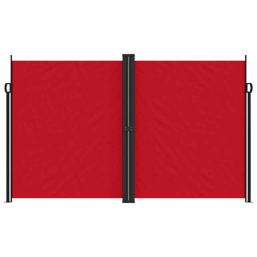 Windscherm Uittrekbaar 200X600 Cm Rood