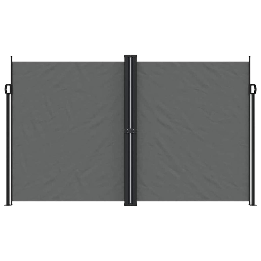 Tuinscherm Uittrekbaar Kleurig Antraciet 200 x 1200 cm
