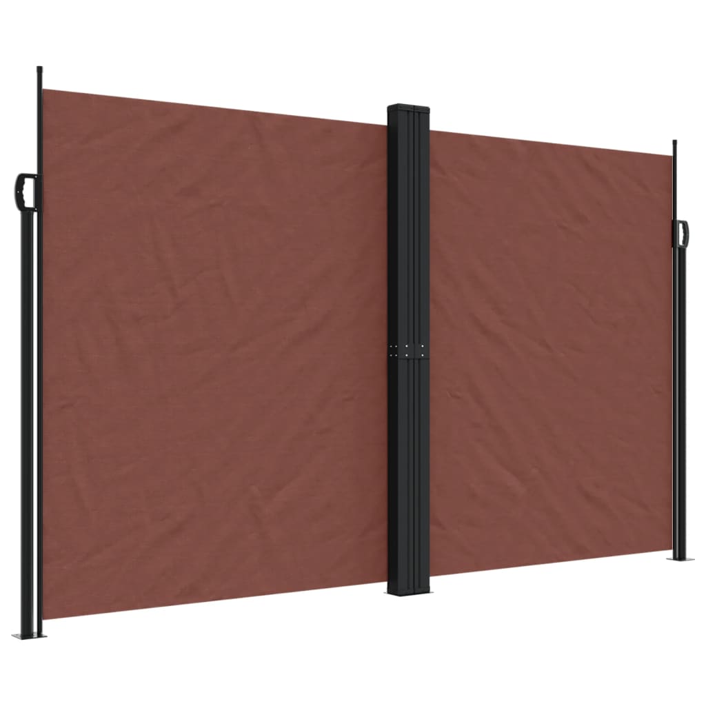 Windscherm Uittrekbaar 200X600 Cm Bruin