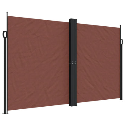 Windscherm Uittrekbaar 200X600 Cm Bruin