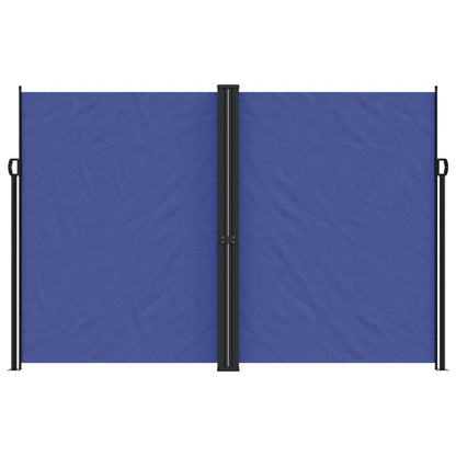 Windscherm Uittrekbaar 220X600 Cm Blauw
