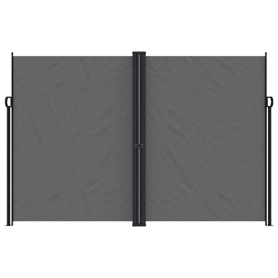 Tuinscherm Uittrekbaar Kleurig Antraciet 220 x 1200 cm