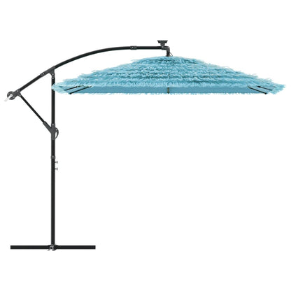 Parasol met stalen paal 269x269x235 cm blauw