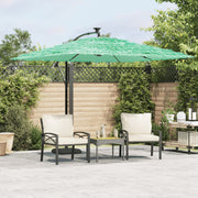 Parasol 269x269x235 cm groen staal