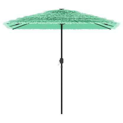 Parasol met stalen paal 248x248x248 cm groen