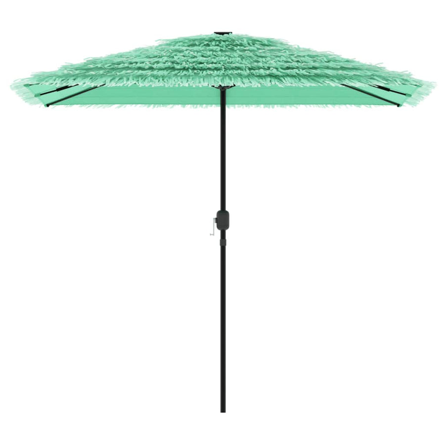 Parasol met stalen paal 248x248x248 cm groen