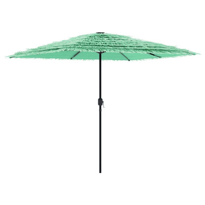 Parasol met stalen paal 248x248x248 cm groen