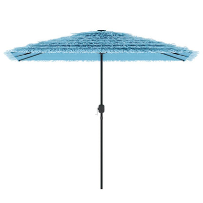 Parasol met stalen paal 300x200x250 cm blauw