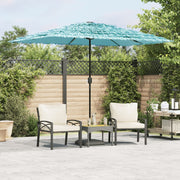 Parasol 300x200x250 cm blauw staal
