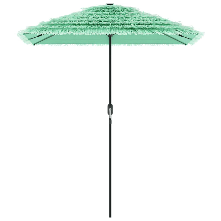 Parasol met stalen paal 300x200x250 cm groen