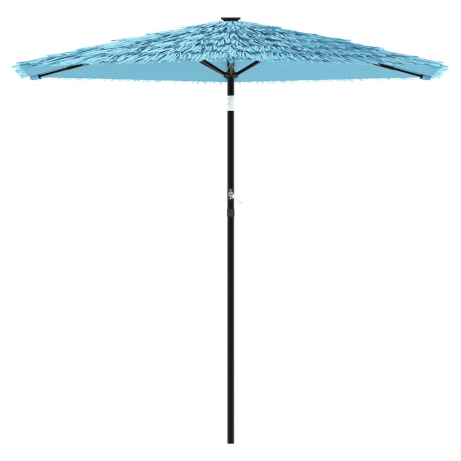 Parasol met stalen paal 268x268x226 cm blauw