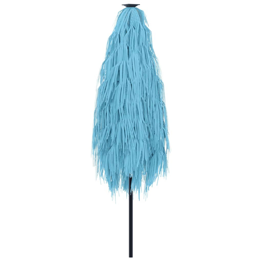 Parasol met stalen paal 268x268x226 cm blauw