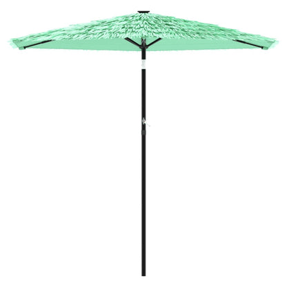 Parasol met stalen paal 268x268x226 cm groen