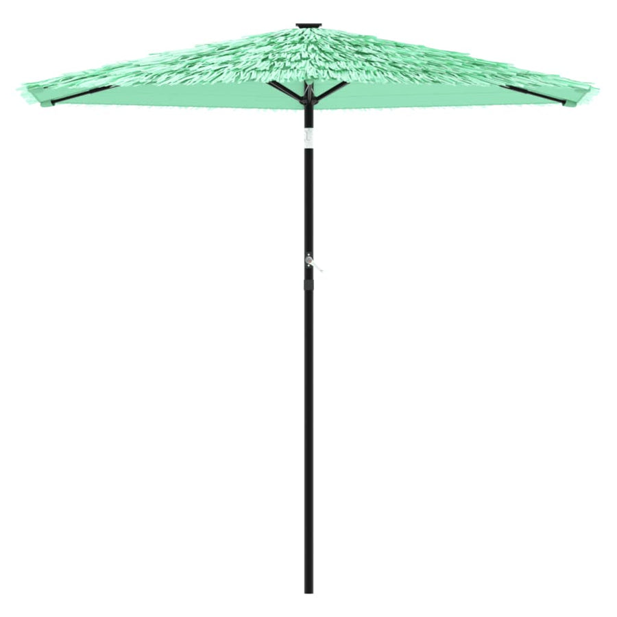 Parasol met stalen paal 268x268x226 cm groen