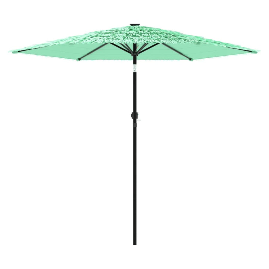 Parasol met stalen paal 268x268x226 cm groen