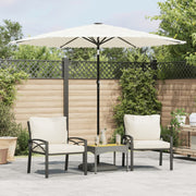 Parasol 268x268x226 cm wit stro