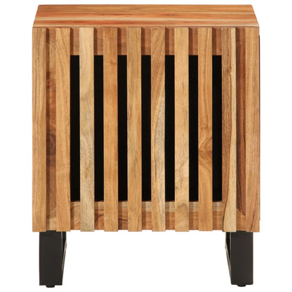 Nachtkastjes 2 st 40x33x46 cm massief acaciahout
