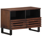 TV cabinet 70x34x46 cm solid mango wood brown