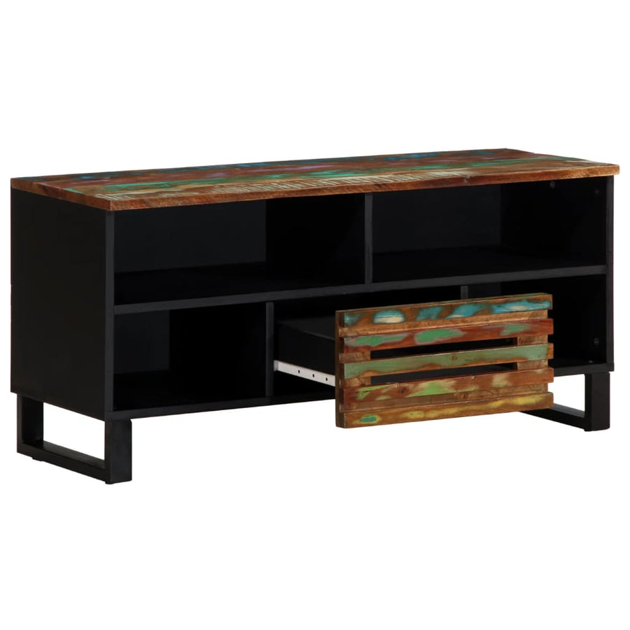 Tv-meubel 100x34x46 cm massief acaciahout