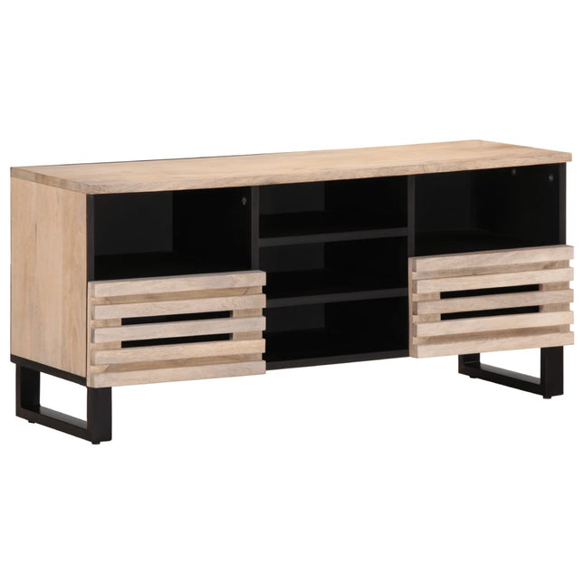 Tv-meubel 100x34x46 cm massief mangohout