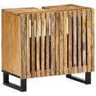 Vanity unit 62x34x58 cm solid rough mango wood