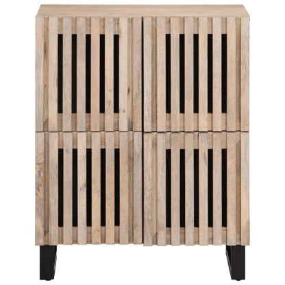 Dressoir 60x34x75 cm massief mangohout