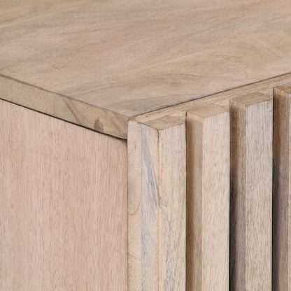 Dressoir 60x34x75 cm massief mangohout