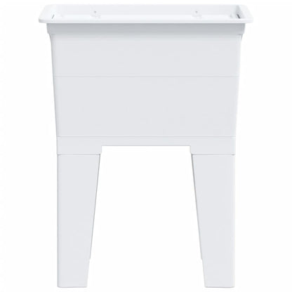 Waskuip 59x41x75 cm hars wit