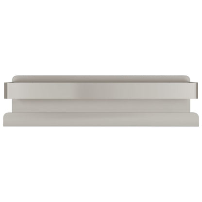 Doucherekje 23X6,5X6 Cm Geborsteld 304 Roestvrij Staal