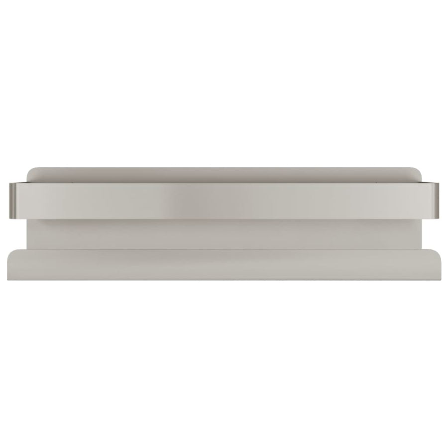 Doucherekje 23X6,5X6 Cm Geborsteld 304 Roestvrij Staal