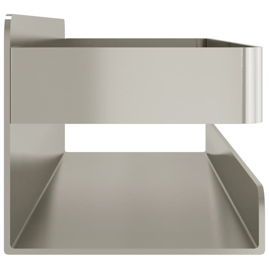 Doucherekje 23X6,5X6 Cm Geborsteld 304 Roestvrij Staal