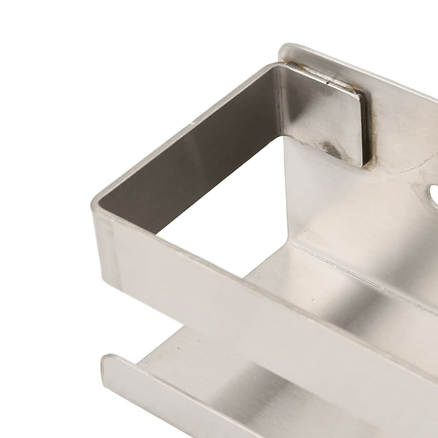 Doucherekje 23X6,5X6 Cm Geborsteld 304 Roestvrij Staal