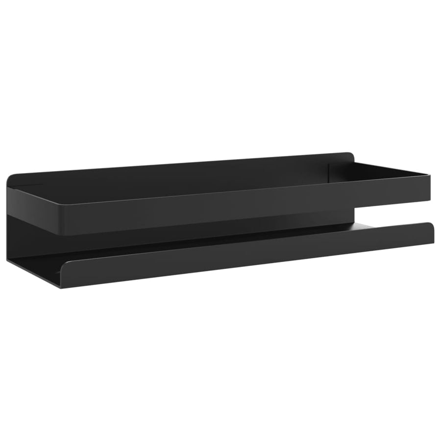 Doucherekje 30X10X6 Cm Geborsteld 304 Roestvrij Staal Matzwart