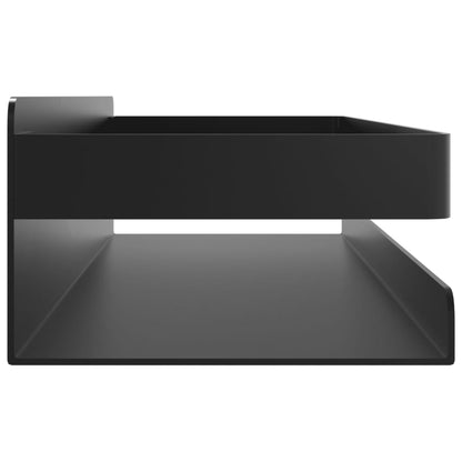 Doucherekje 30X10X6 Cm Geborsteld 304 Roestvrij Staal Matzwart
