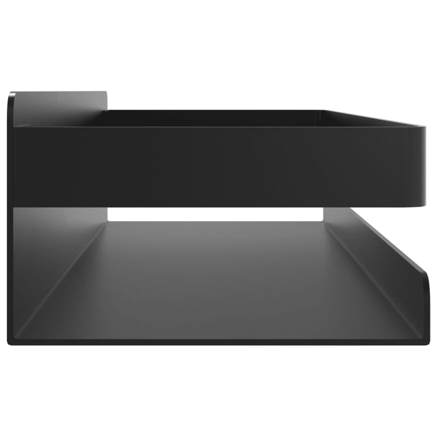 Doucherekje 30X10X6 Cm Geborsteld 304 Roestvrij Staal Matzwart