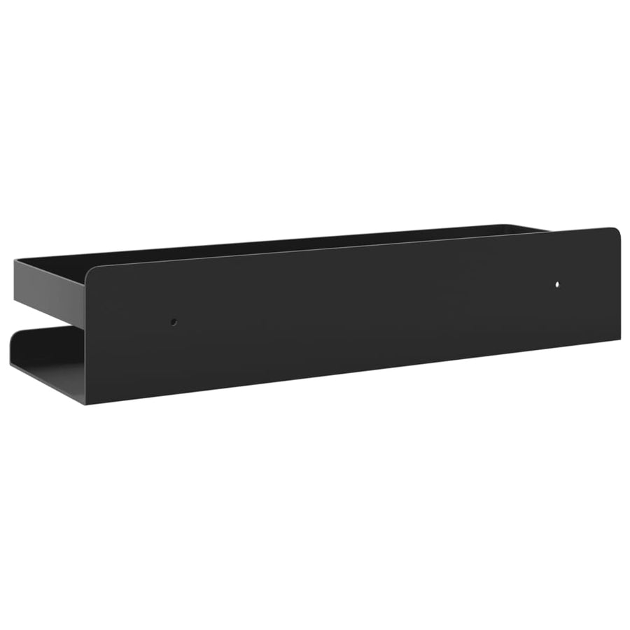 Doucherekje 30X10X6 Cm Geborsteld 304 Roestvrij Staal Matzwart