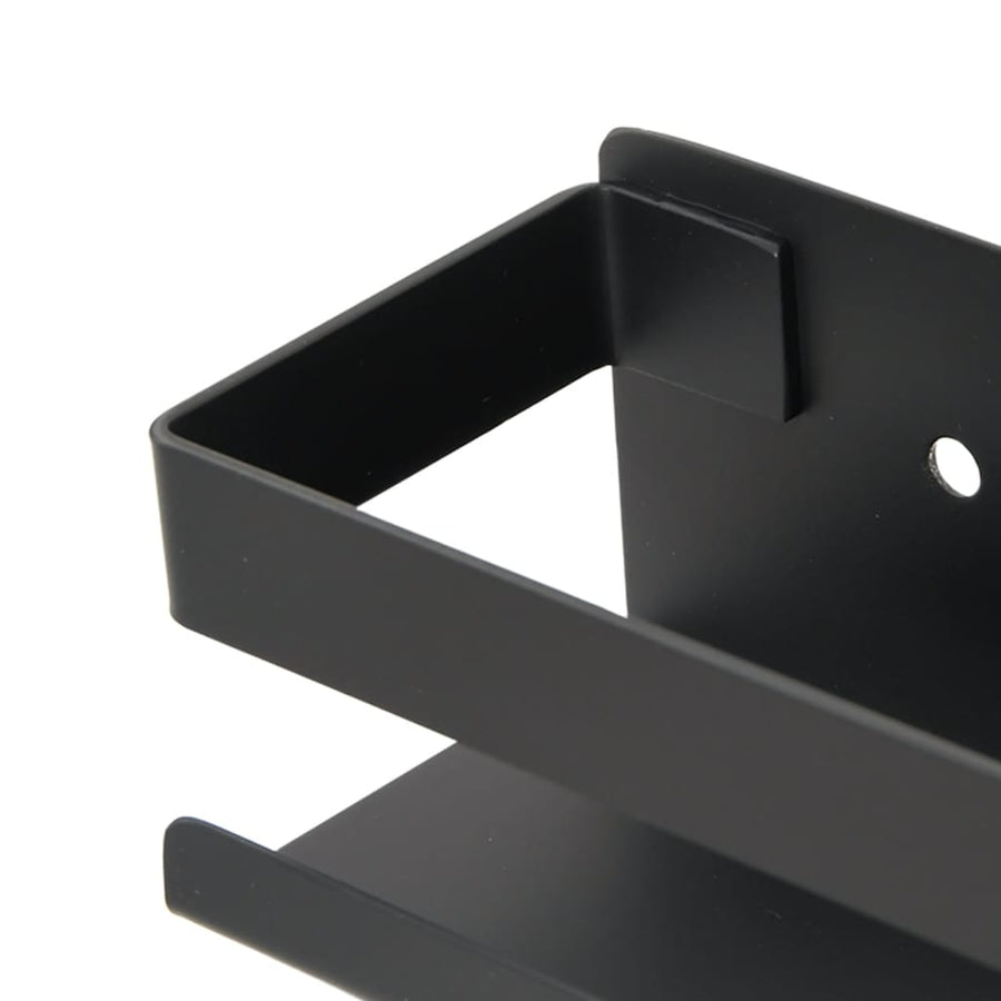 Doucherekje 23X6,5X6 Cm Geborsteld 304 Roestvrij Staal Matzwart