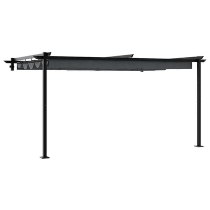Paviljoen 400 x 300 x 200 cm Antraciet Polyester