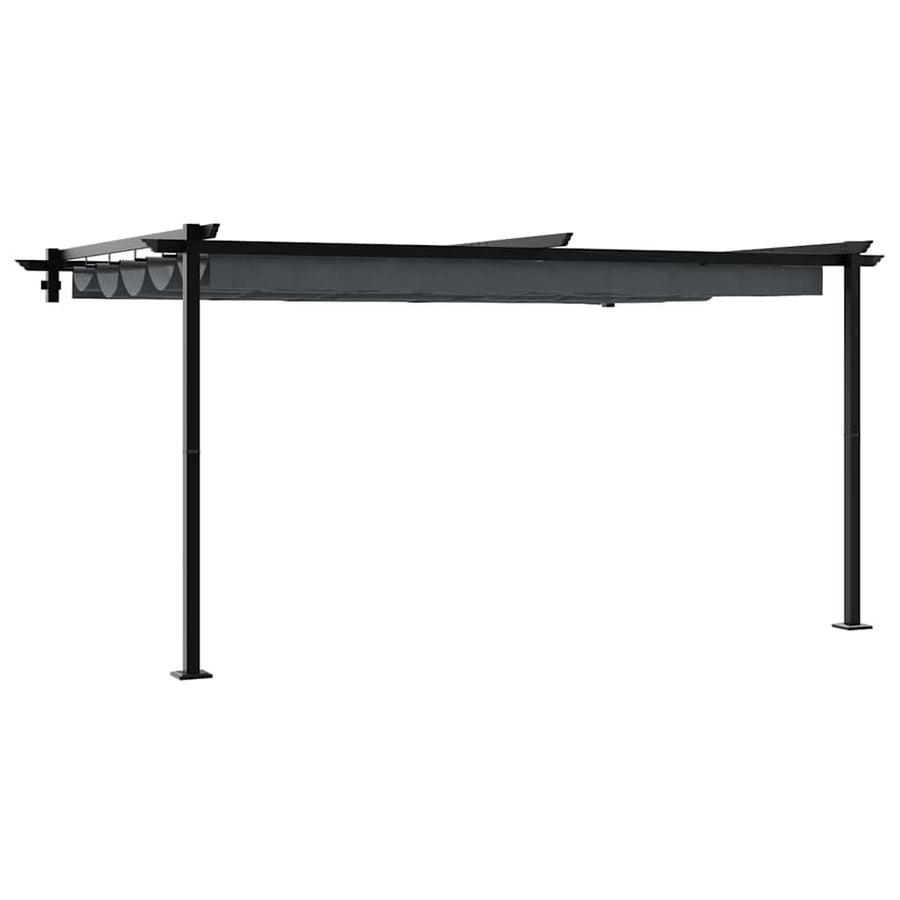 Paviljoen 400 x 300 x 200 cm Antraciet Polyester