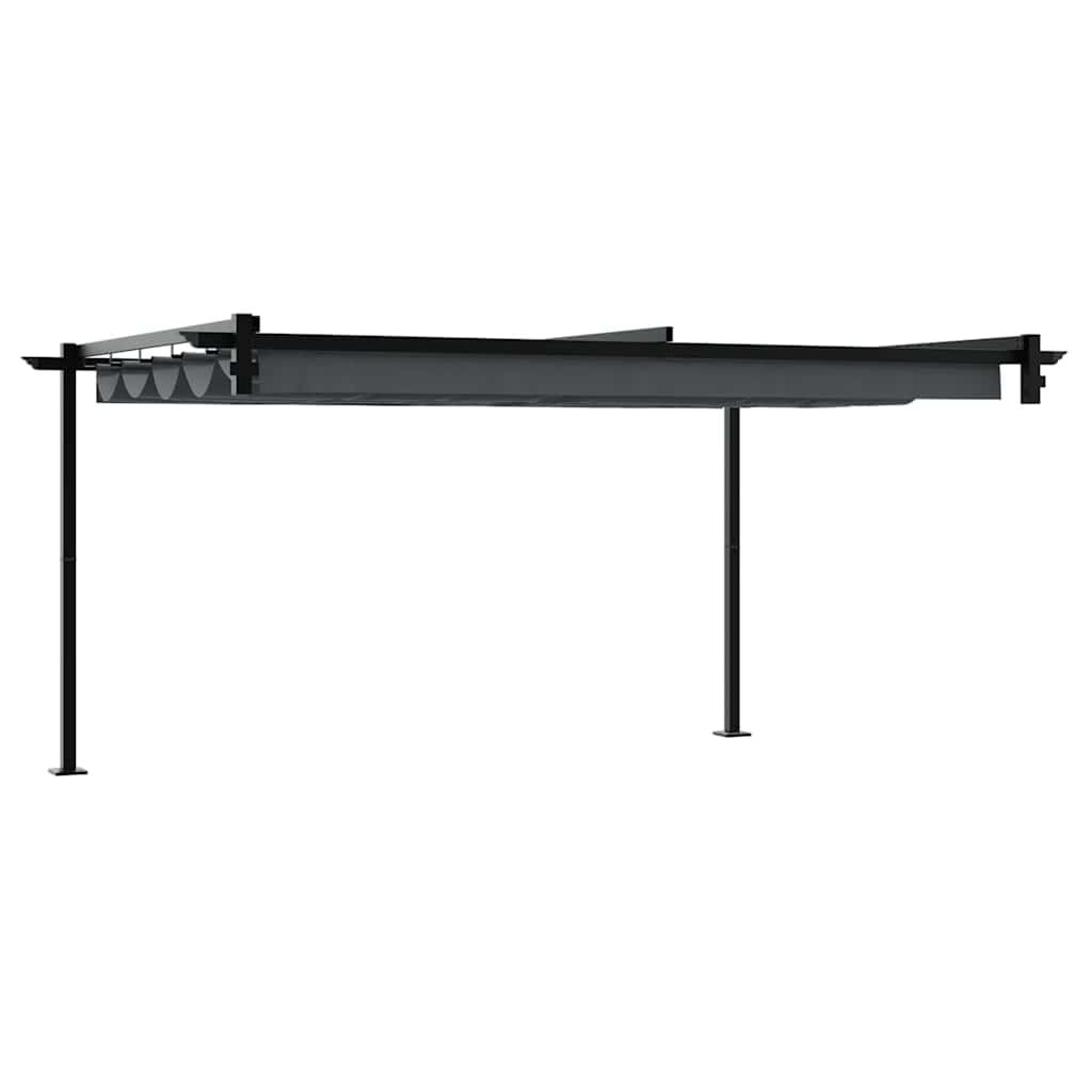 Paviljoen 400 x 300 x 200 cm Antraciet Polyester